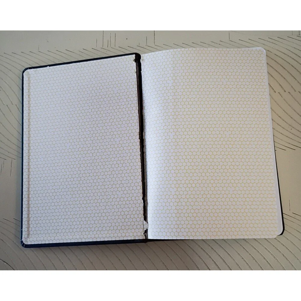 PlanAhead Bee Kind Faux Leather Hardcover Lined Journal Notebook